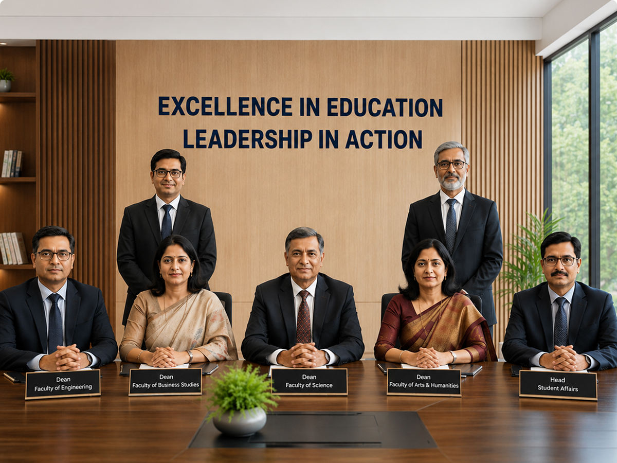 Deans and heads of department at RTM-AKTU