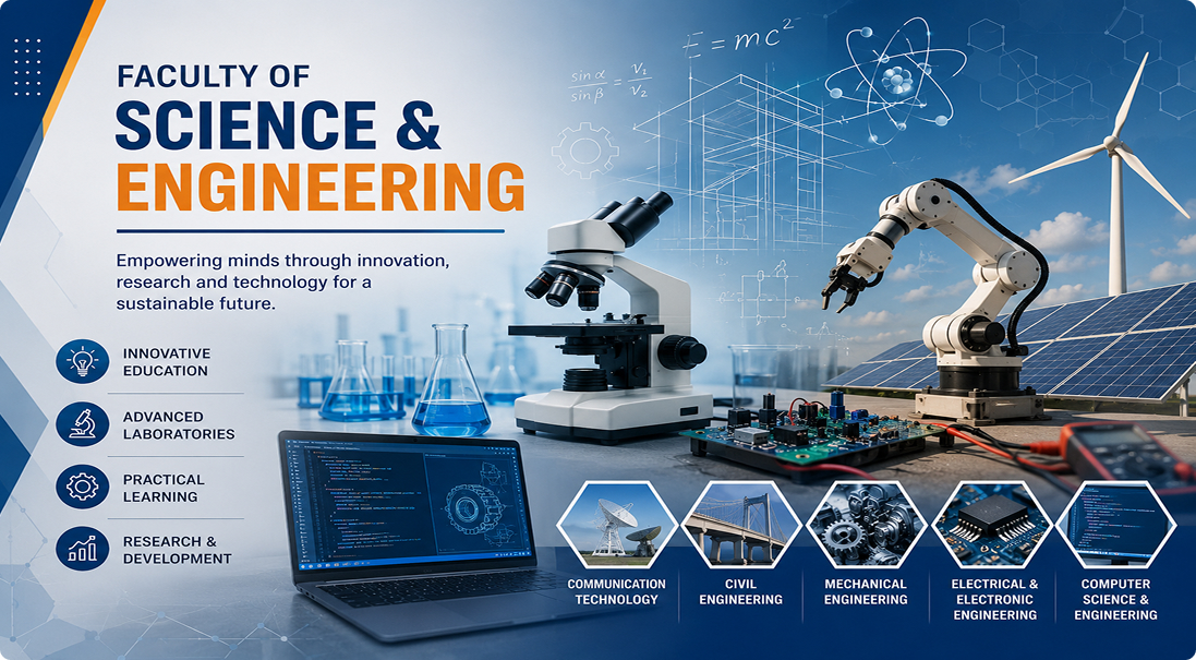 Faculty of Science and Engineering banner